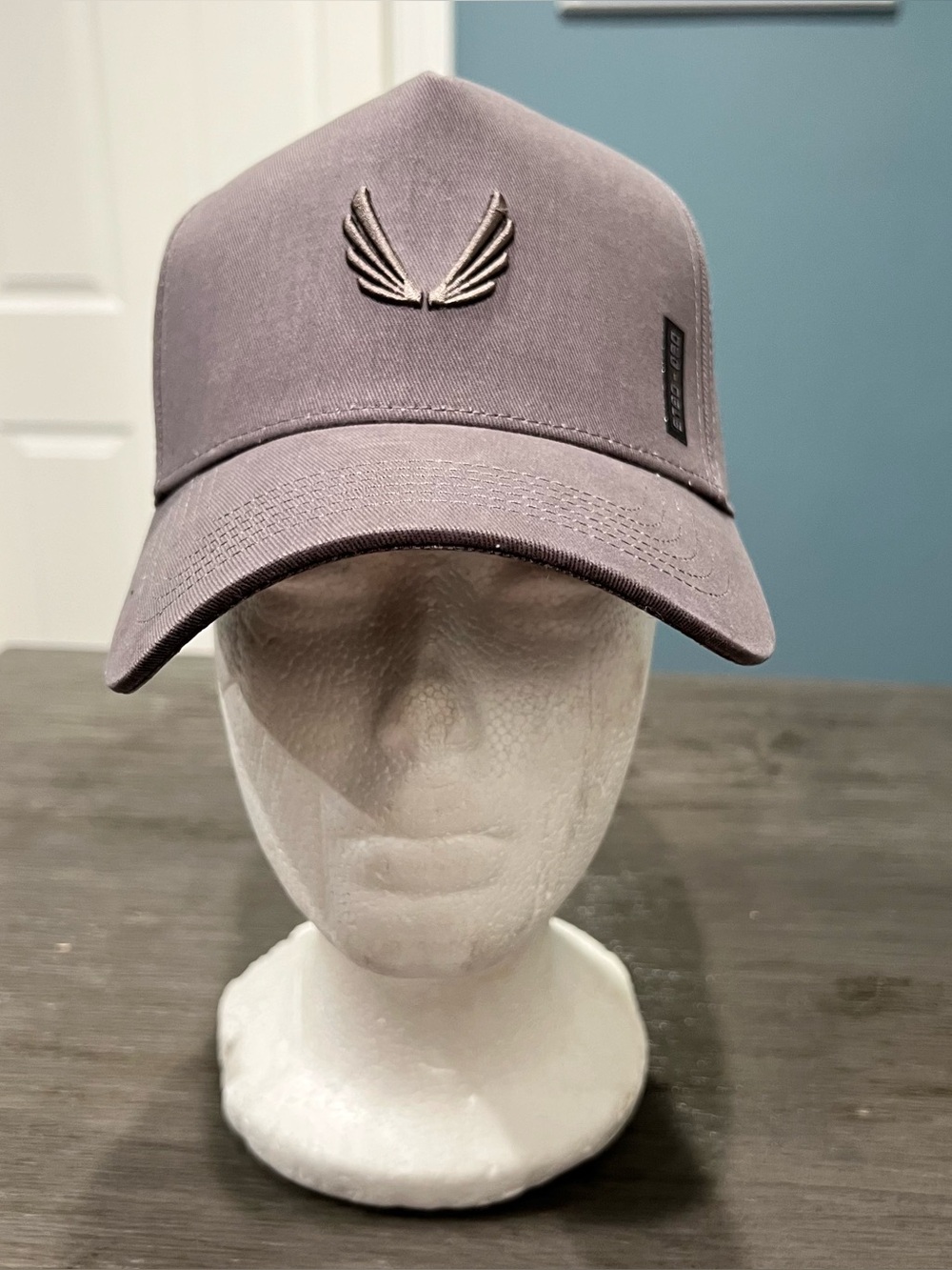 ASRV 0815 A Frame Wings Snap Back Hat OS Grey
